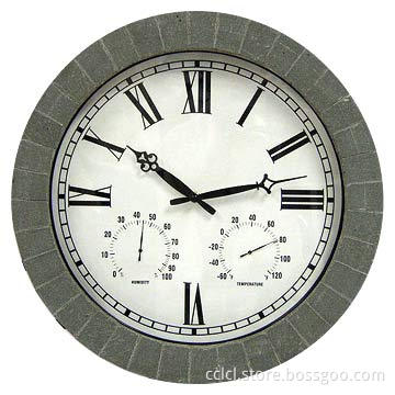 18&quot; Wall Weather Station Clock